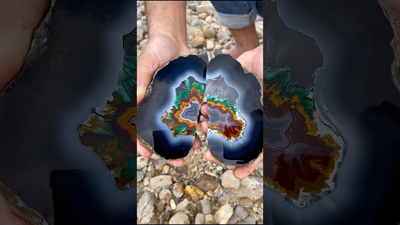 OMG stone 😱#discovery #stone #gemstones #nature #hunting