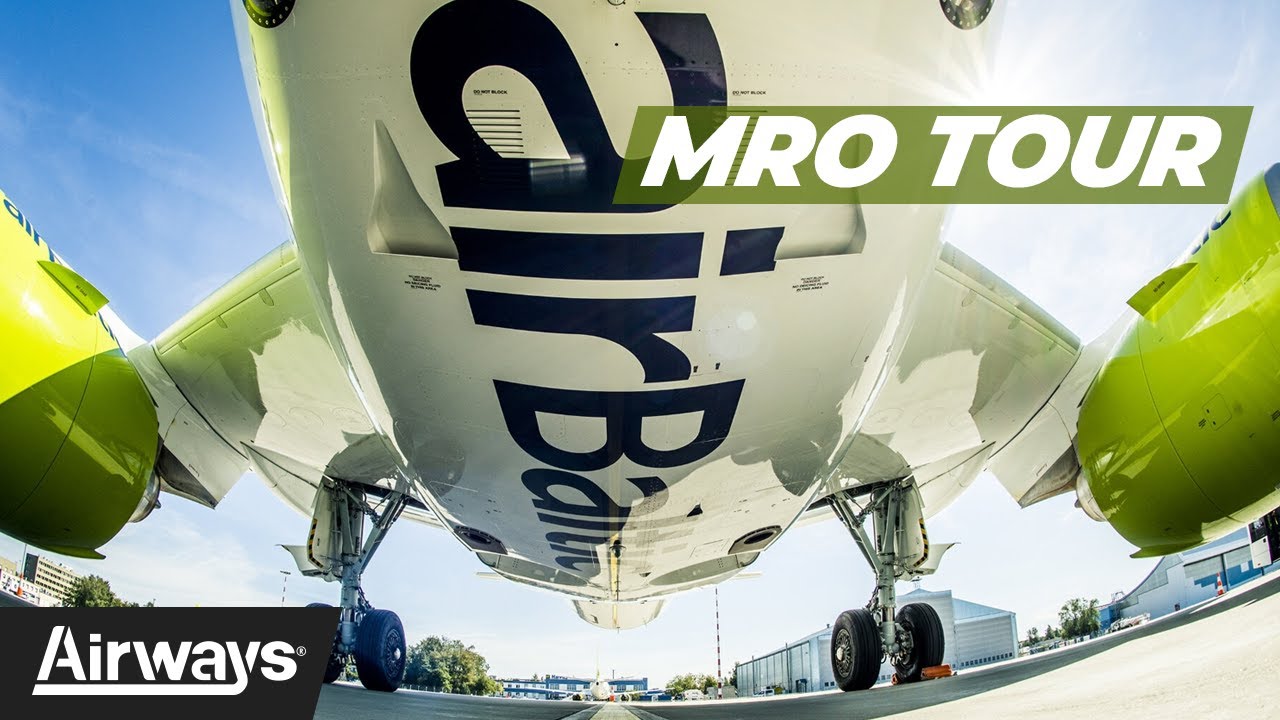 Exploring airBaltic's MRO in Riga