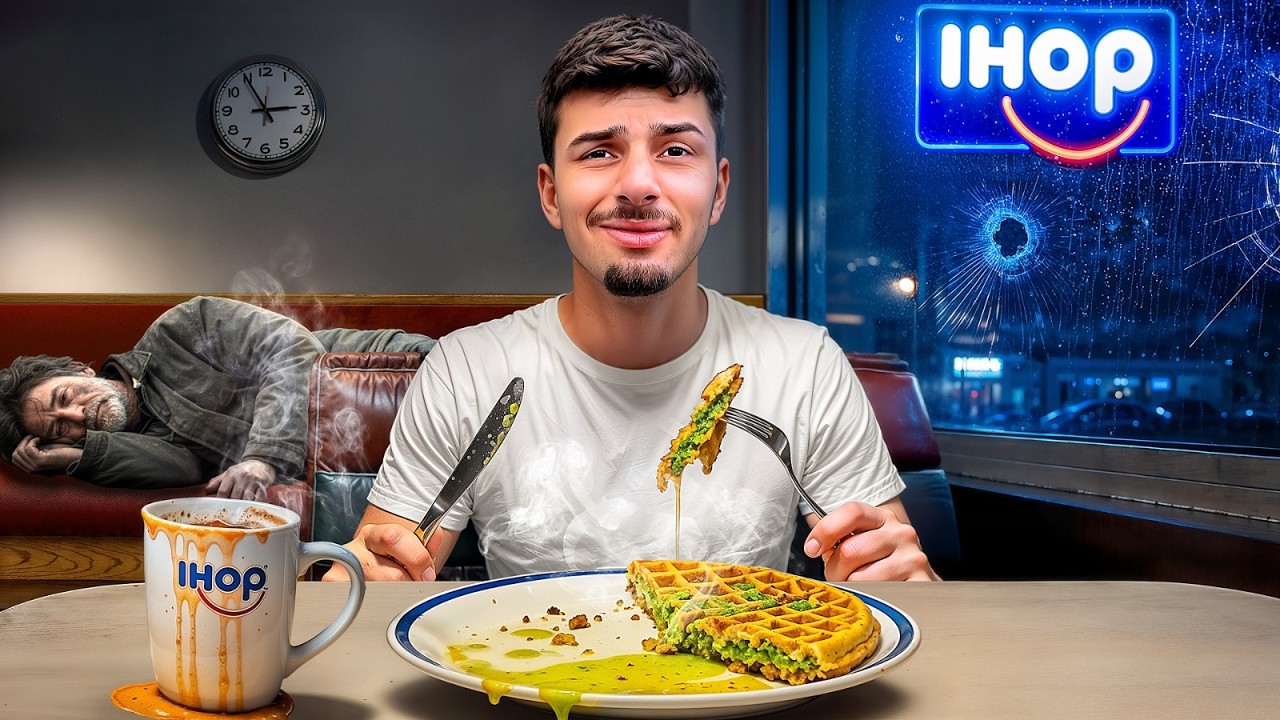 Testei Restaurantes 24 Horas de Madrugada