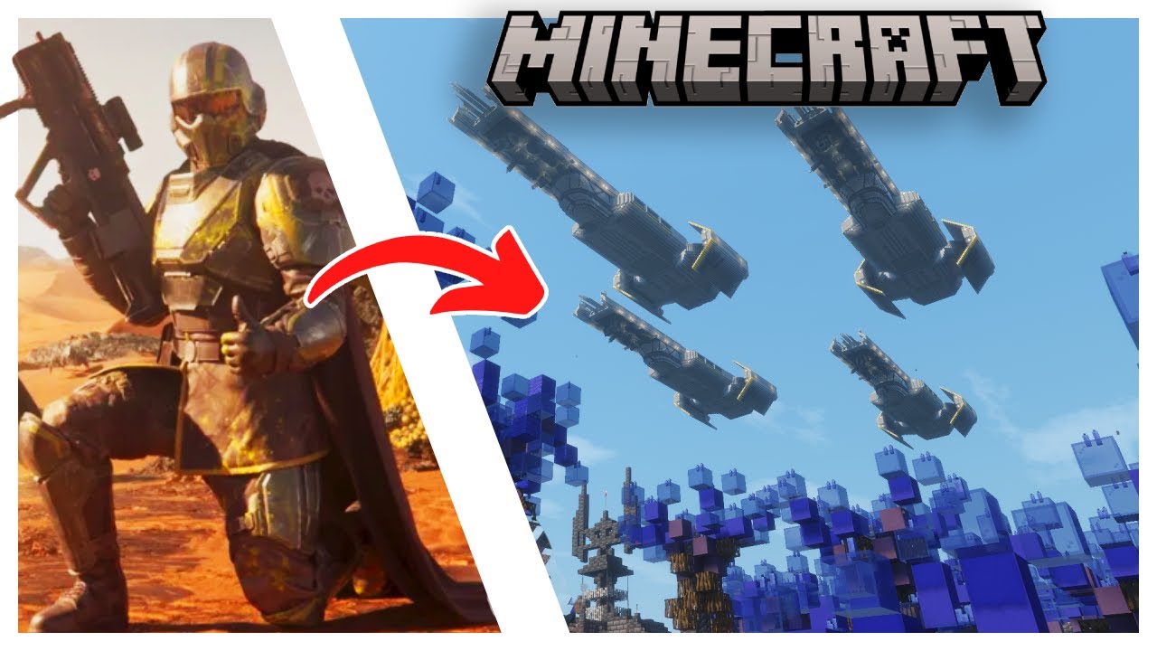 Как мы создали Helldivers 2 в Minecraft