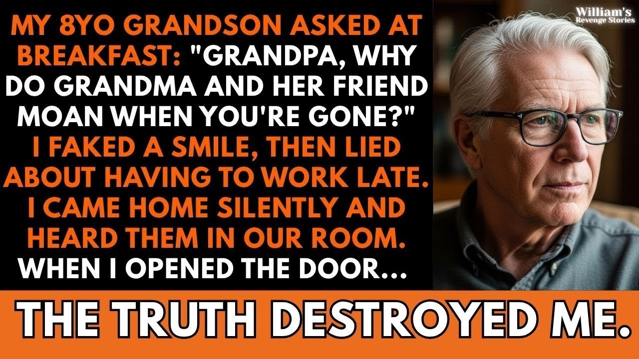 My Grandson Revealed Grandma's 'Friend'. I Came Home Silently... What I Saw Shattered My World.