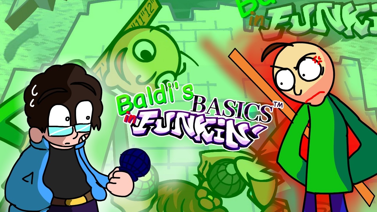BALDI CHILL DUDE ITS 1 WRONG QUESTION! :Baldi's Basics in Funkin'