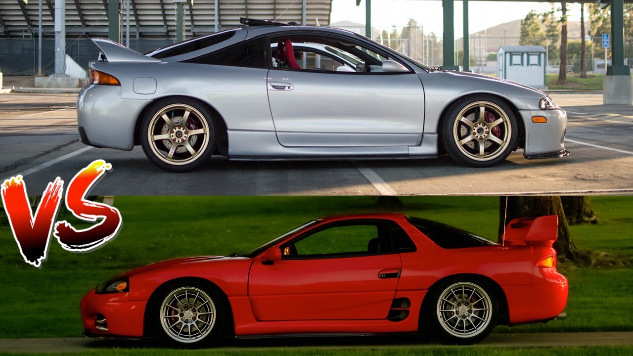 Mitsubishi Eclipse GSX против 3000GT VR4 (какая лучше?)