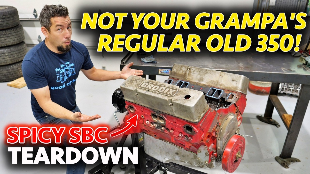 Неужели я нашел чей-то потерянный хот-род с двигателем Small Block Chevy? Разбираю горячий SBC, к...