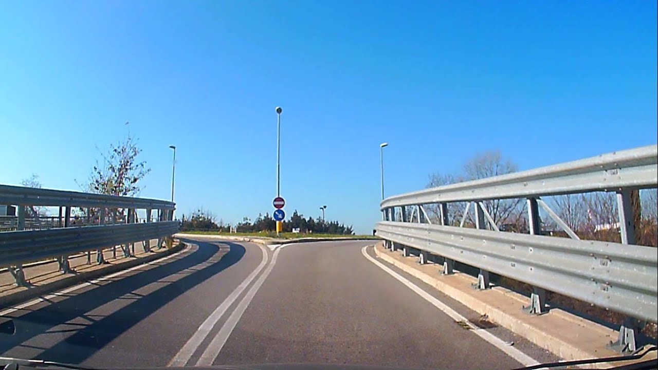 Driving from Battipaglia (SA) to Salerno - Pontecagnano - ITALY
