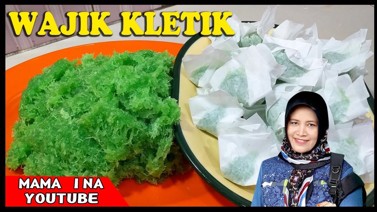 Resep dan cara membuat Wajik kletik yang enak