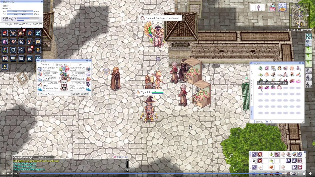 iRO RAGNAROK ONLINE - PRONTERA  NIGHTMARKET EVENT FREE MVP PET (ROAD TO 60 SUBS)