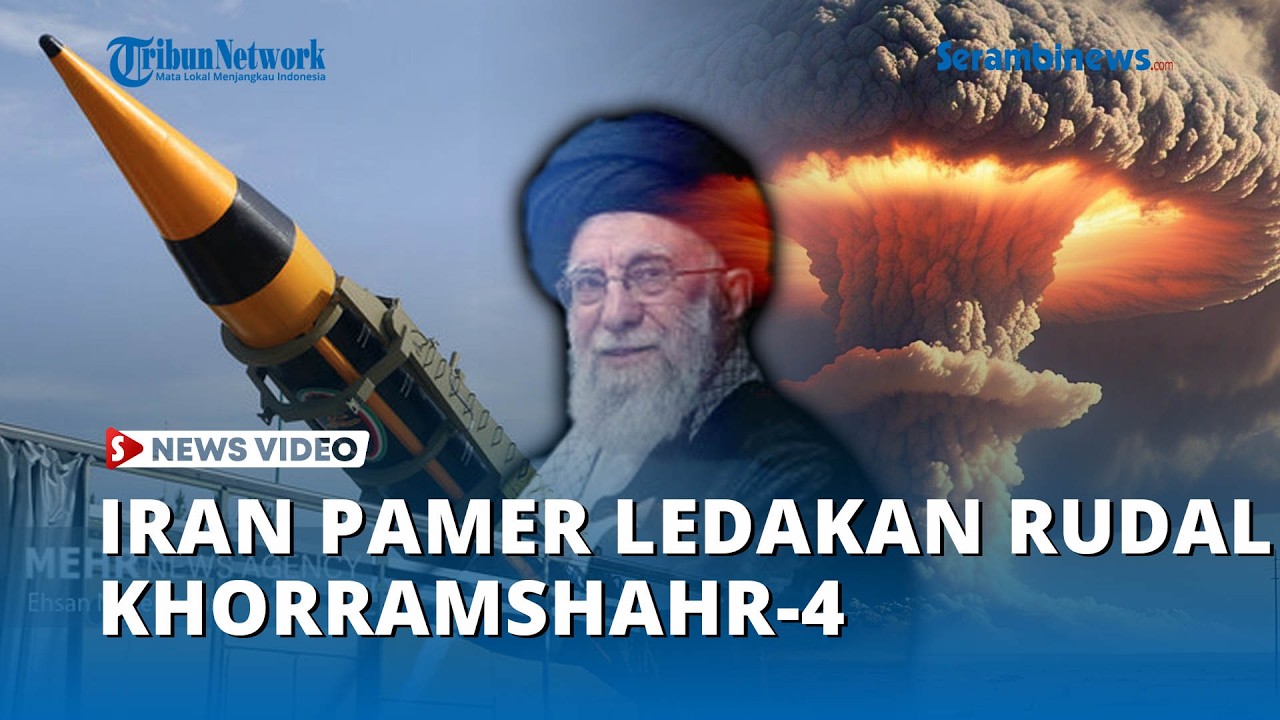 Jelang Dialog dengan Washington, Iran Pamer Rudal Khorramshahr 4 Berdaya Ledak Mutakhir
