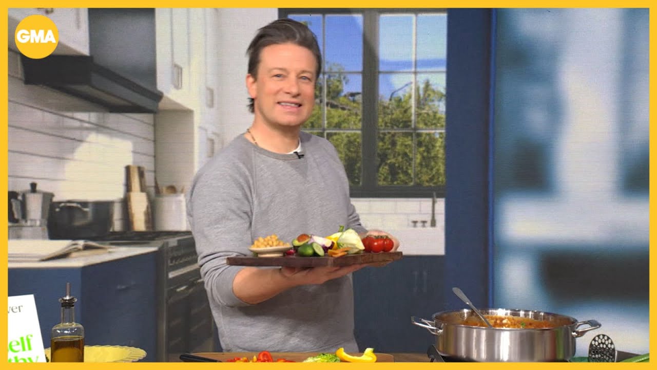 Jamie Oliver shares bean recipes