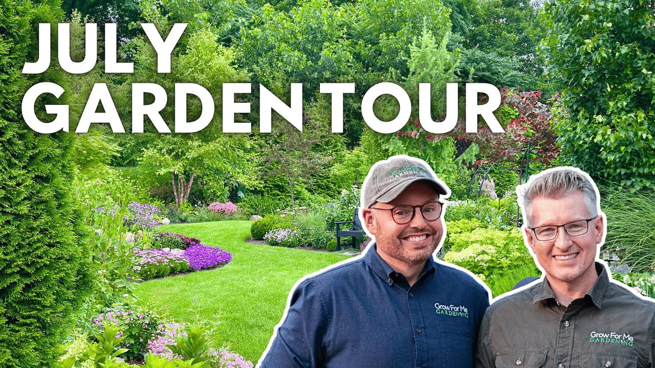 July Garden Tour 🌸 All the Pollinators, Perennials, and Panicles We Could Ask For