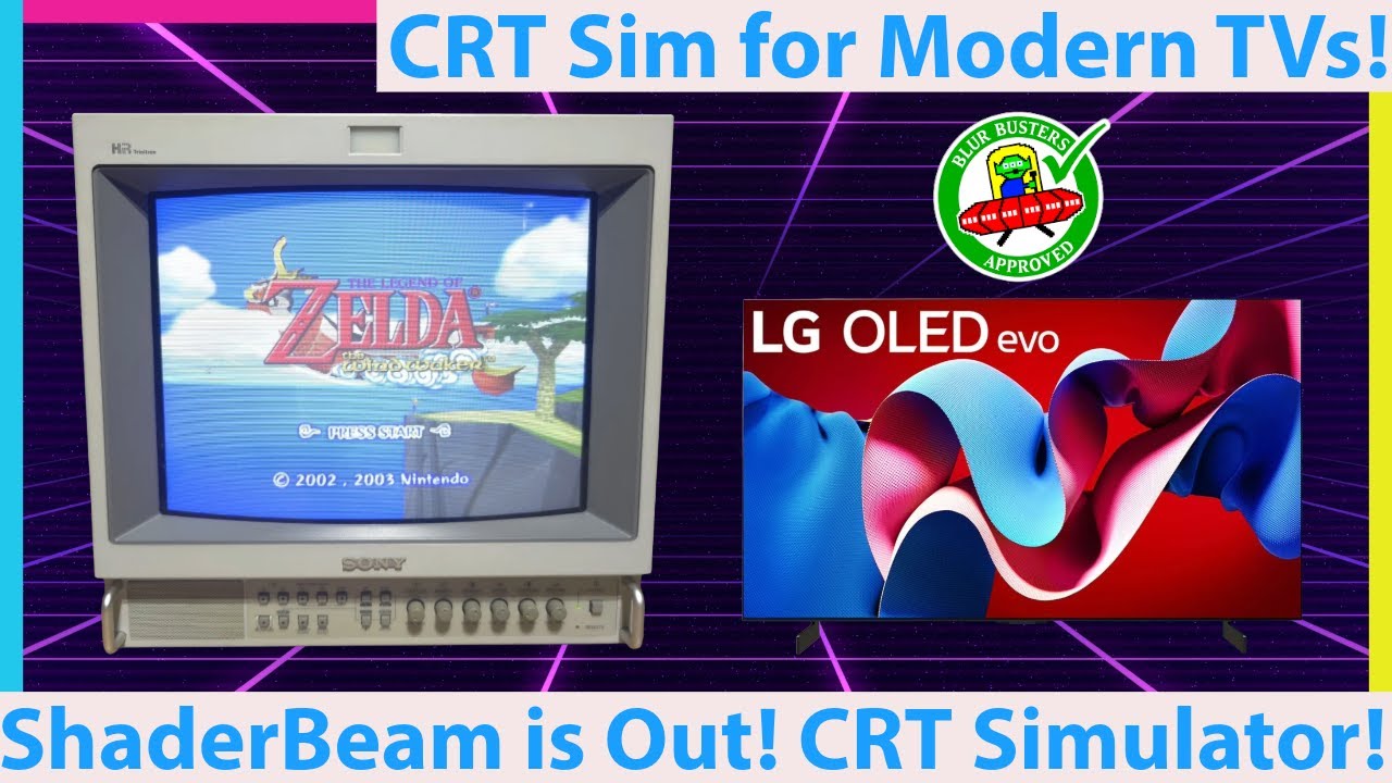 ShaderBeam is Out! ShaderGlass Dev NAILS CRT Emulation