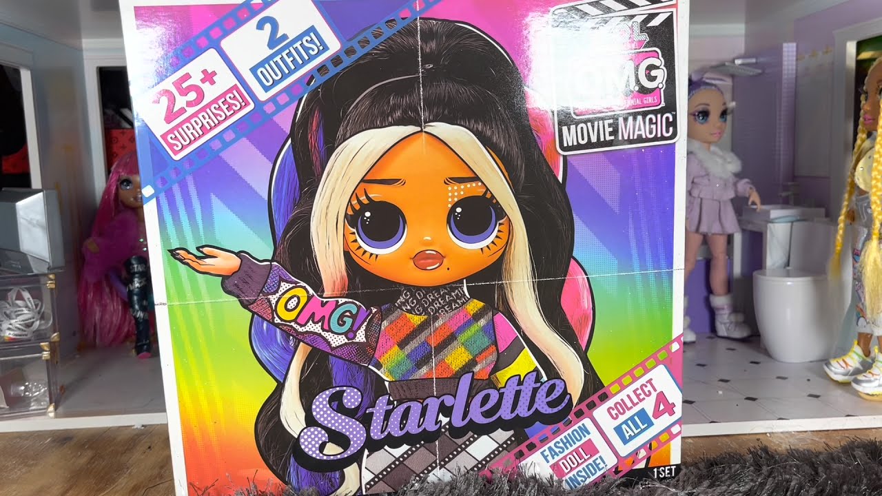 Lol Surprise Omg Movie Magic Starlette Doll Unboxing + Review