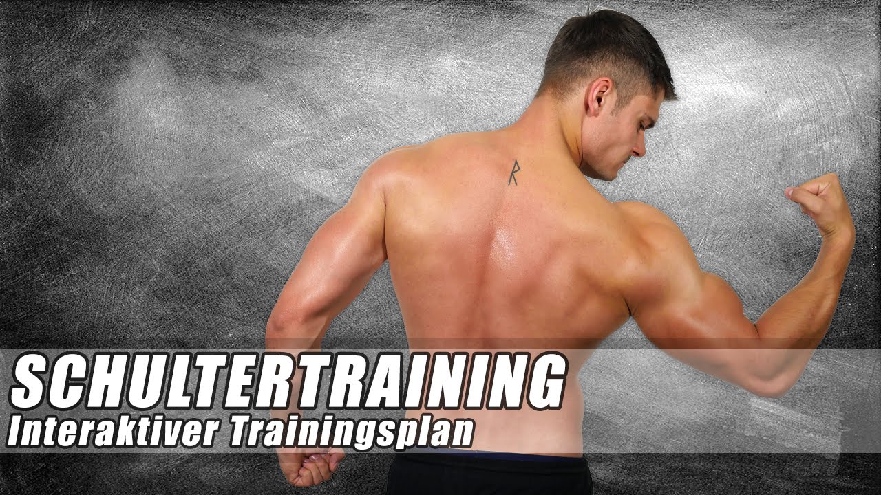 Schultertraining - Kostenloser Trainingsplan für zuhause