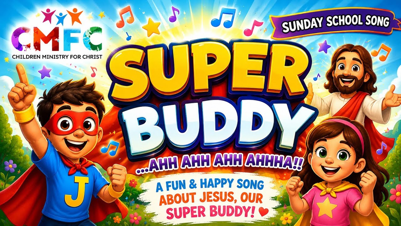 Super Buddy || Sunday School Action Song || CMFC