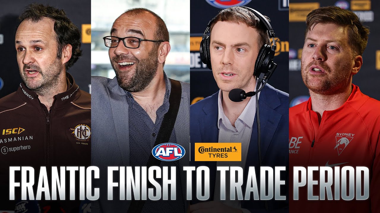 The LAST 12 MINUTES of the 2025 Trade Period | AFL