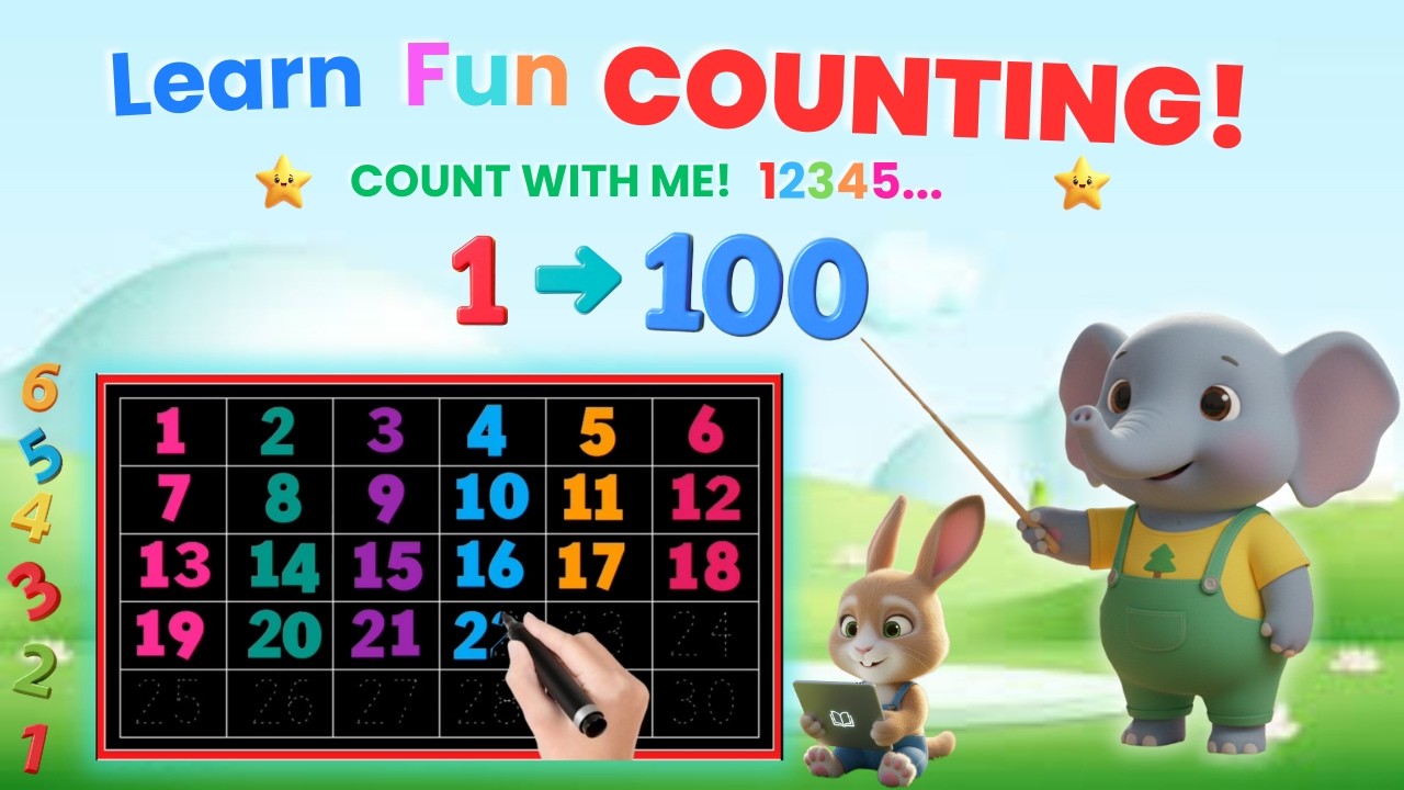 Learn Counting 1 to 100 | Numbers 1 से 100 तक गिनती | 123 Numbers| Preschool & Kindergarten l Ep16