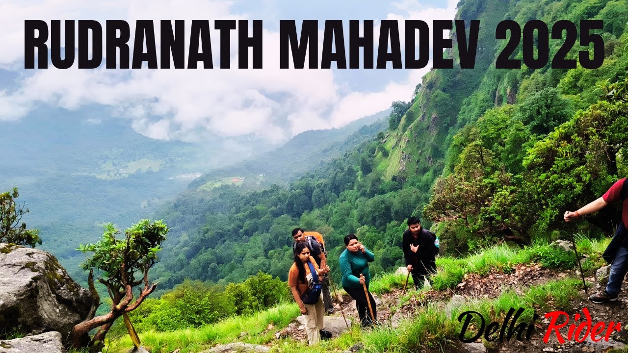 RUDRANATH TREK UTTRAKHAND 2025 || LWINTI TO MANDIR || DELHI RIDER