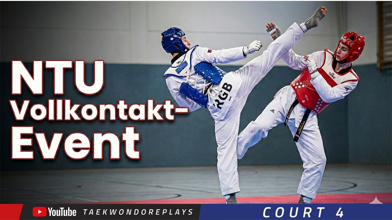 NTU Vollkontakt-Event - Kampf 451: Zydat, Maximilian  🔵 vs 🔴 Drewes, Leopold