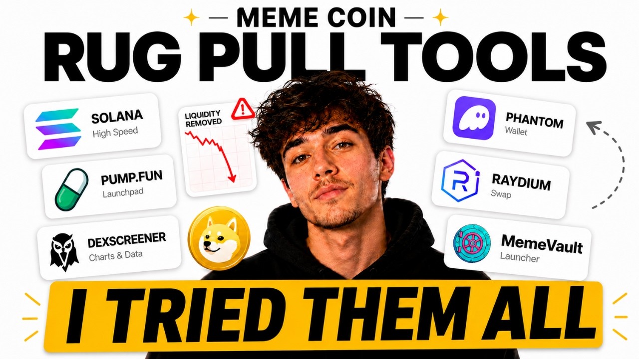 How I RUG PULL a Meme Coin Using One Tool (SECRET METHOD)