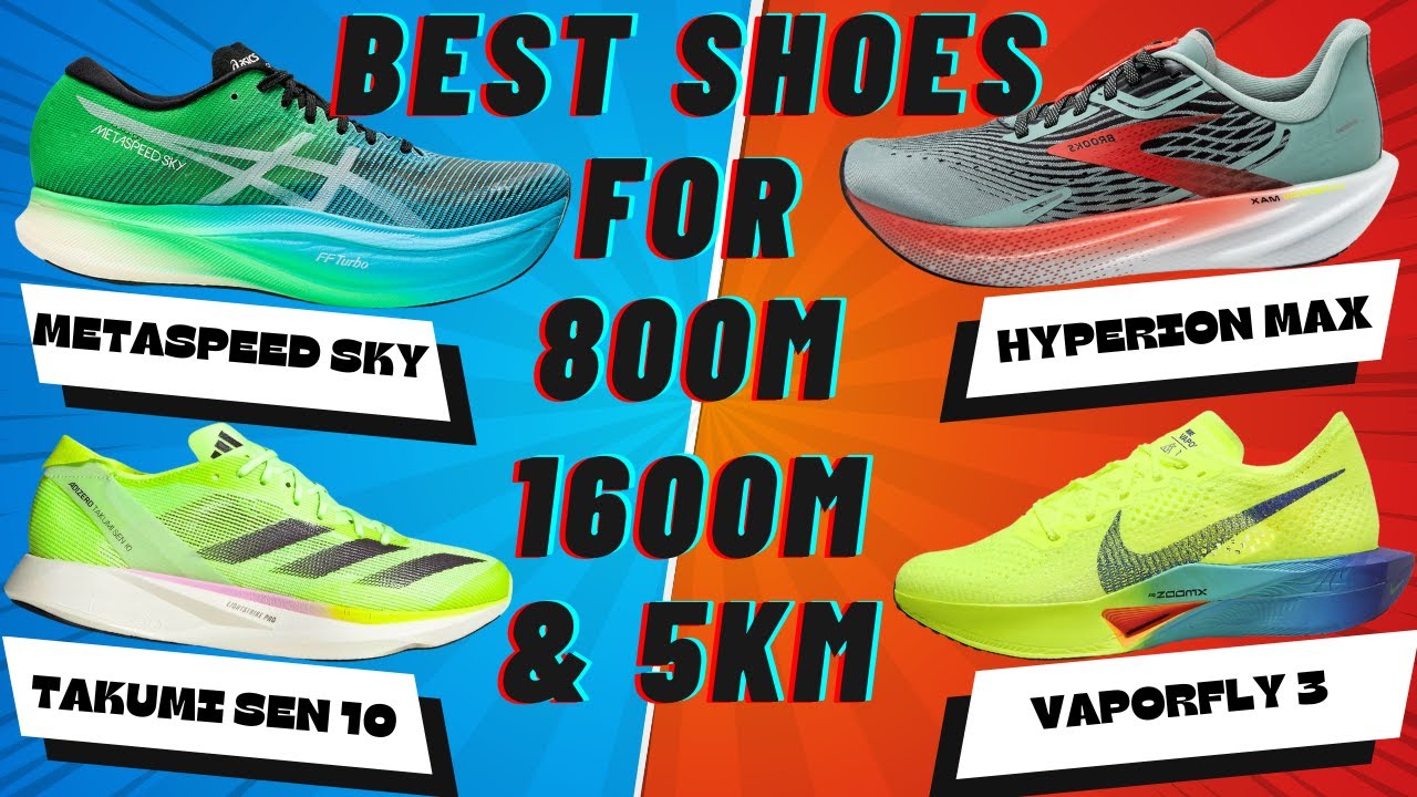 BEST RUNNING SHOES FOR 800m, 1600m & 5km (Hindi)...