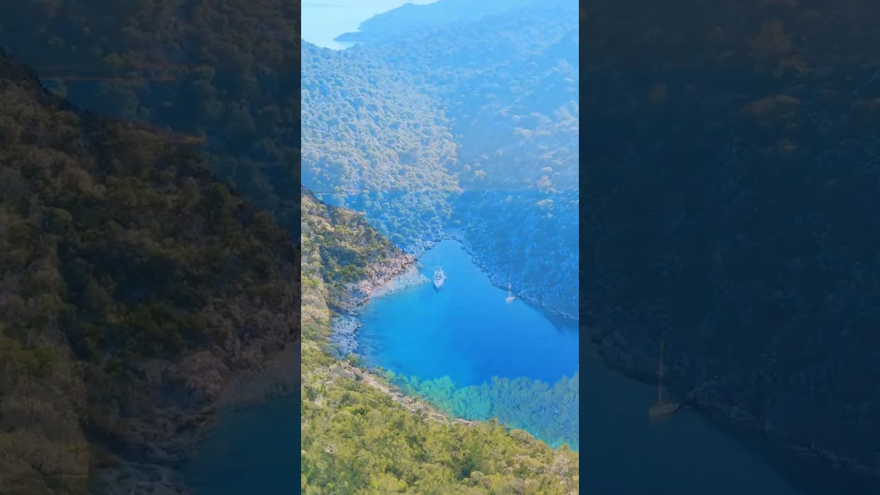 Sun, Sea & Sailboats - Turkish Riviera Magic #fethiye #drone4k #turkey  #droneview #relaxingmusic