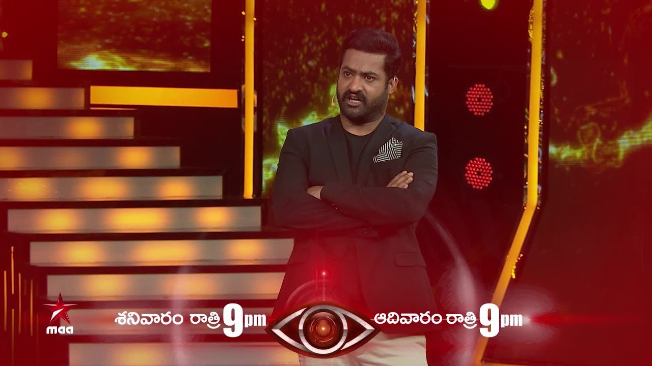We have seen NTR9 's fun side...It's going to be different tonight   #BiggBossTelugu Today at 9 PM