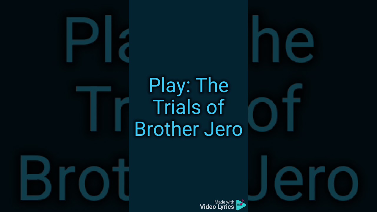 Play: The Trials of Brother Jero 