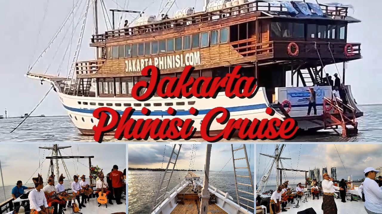 JAKARTA PHINISI CRUISE by Trizara. Wisata di atas kapal Phinisi yang menyenangkan