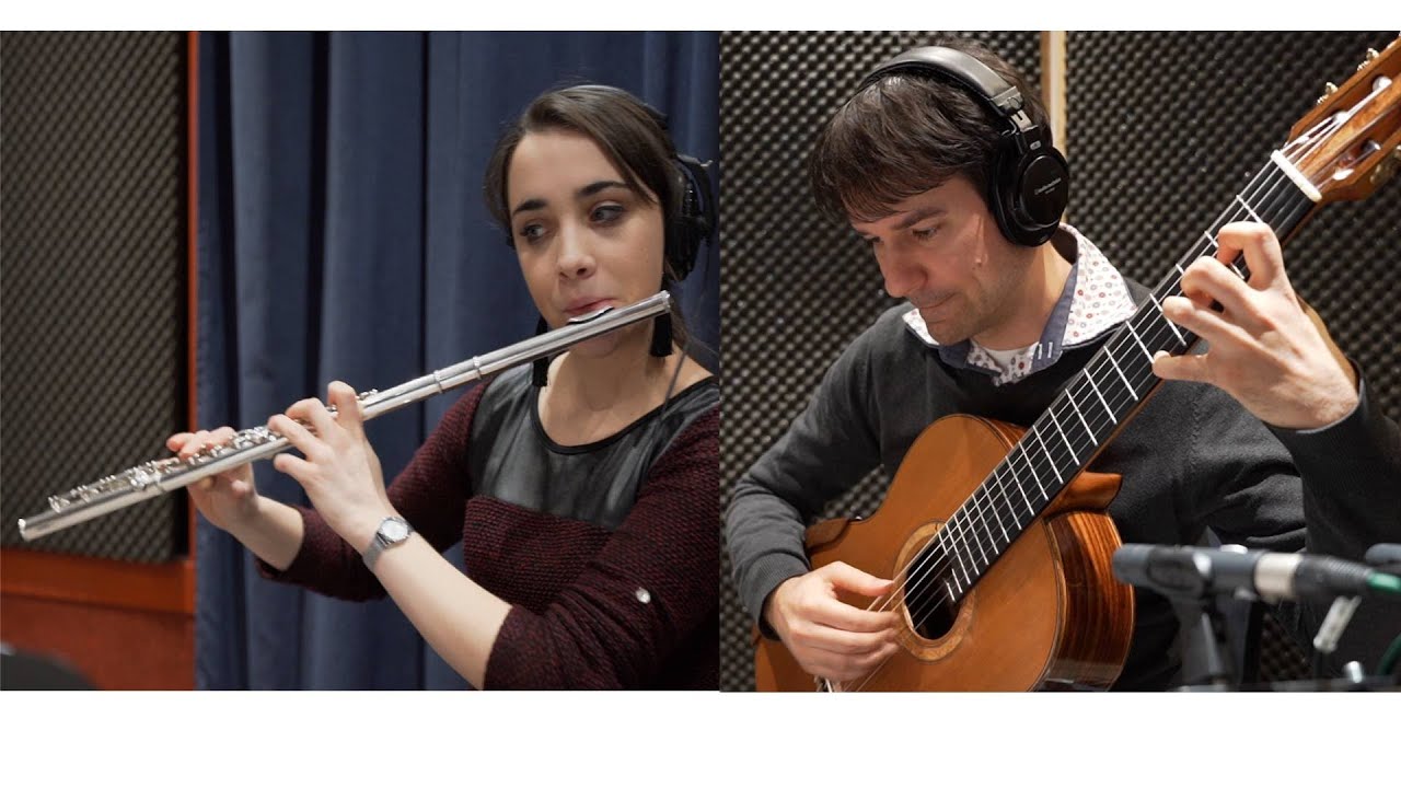 Come into my poem for flute and guitar