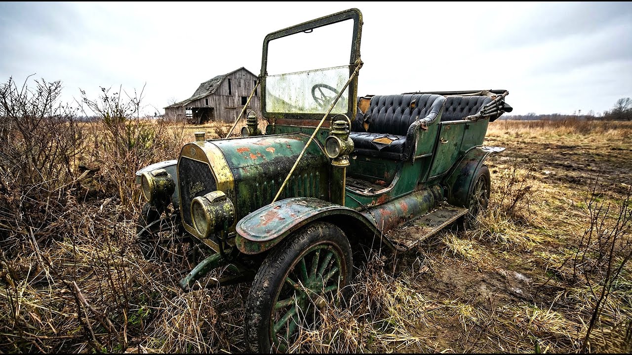 From Forgotten to Factory Fresh – ASMR Rebuild of a 1905 Cadillac Model D