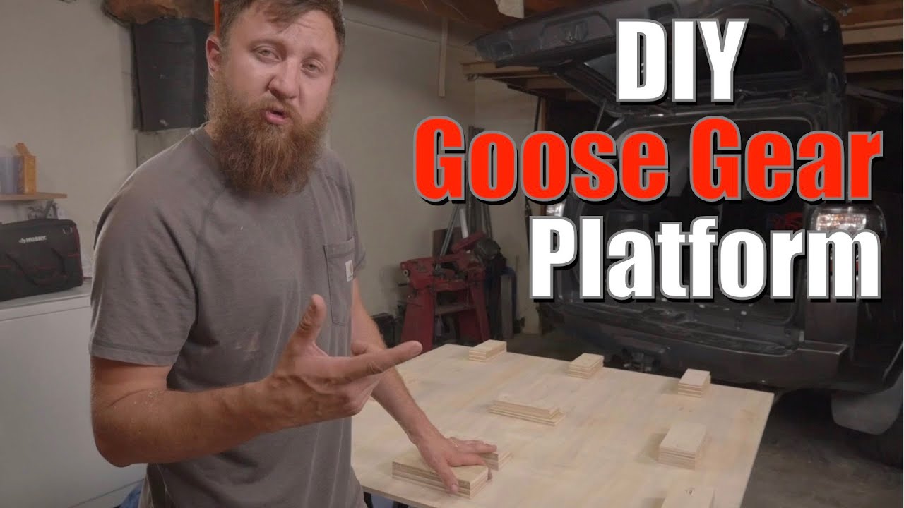 DIY goose gear platform (3rd row delete)