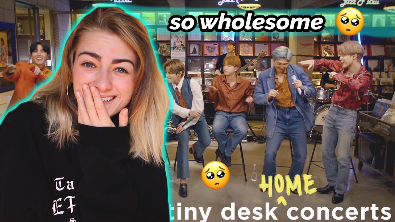 i needed this ✰ BTS Tiny Desk Home Concert Reaction
