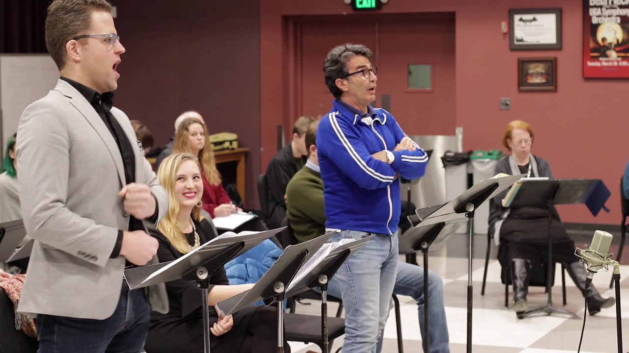 Duet don Pasquale, Rehearsal de Peppo & Feken