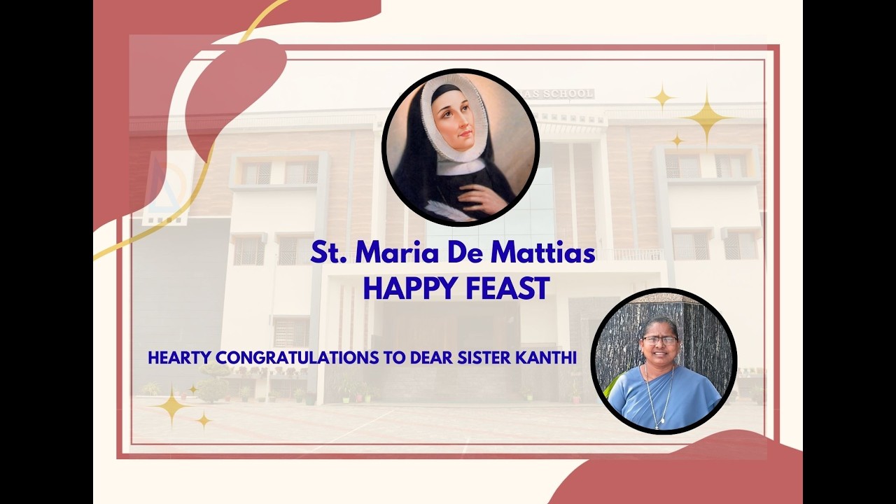 St. Maria De Mattias Feast Day