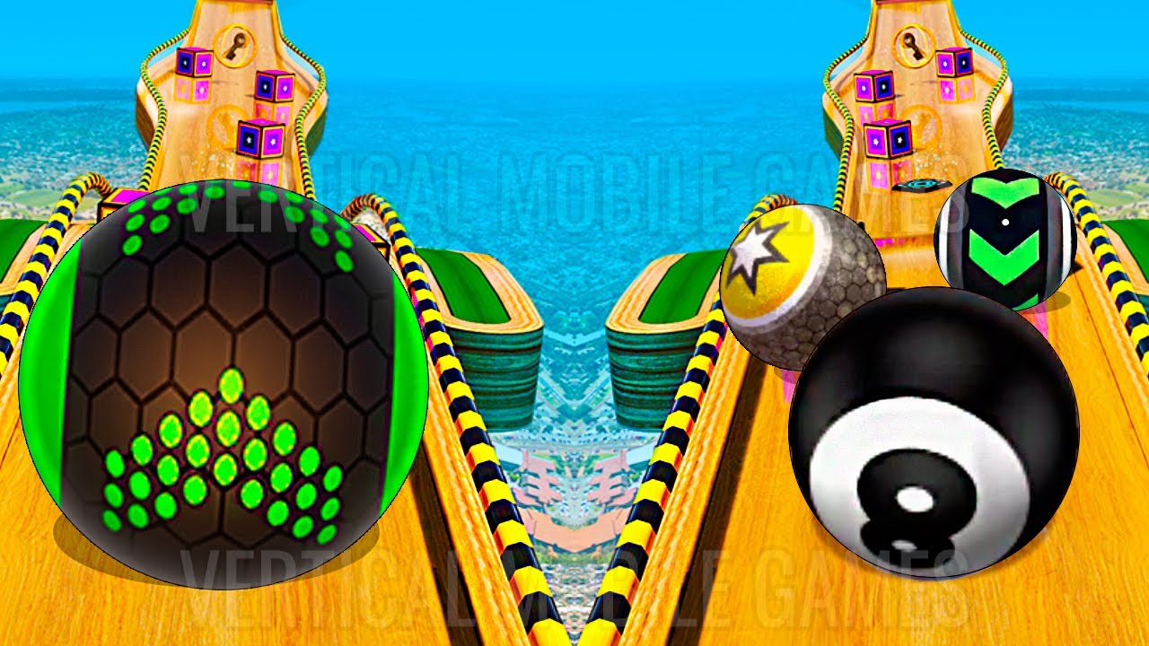 Going Balls vs Sky Rolling Ball Master 3D vs Rollance Adventure Balls vs Sky Rolling Balls - Fun Run