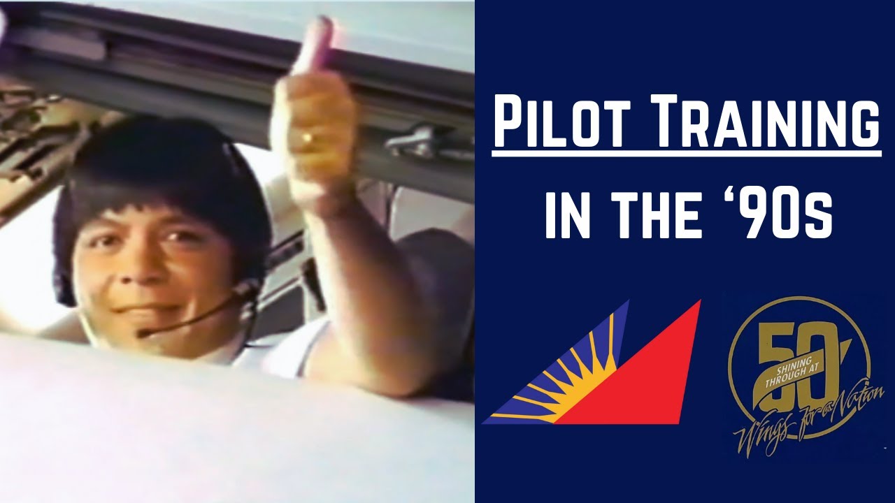 ✈️ Philippine Airlines Aviation School in the 1990s | A Look Back | Aviation Documentary