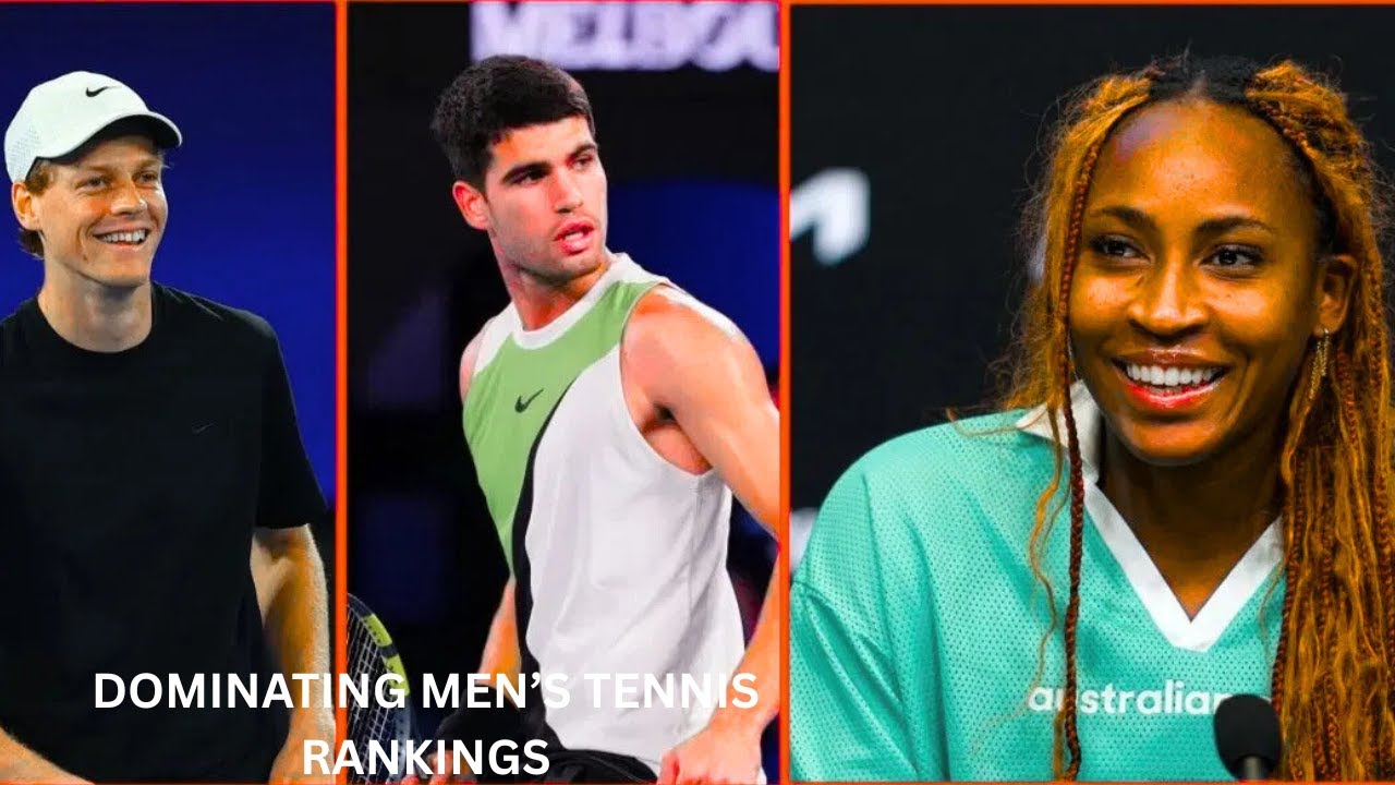 COCO GAUFF REACTS TO ALCARAZ AND SINNER DOMINATING MEN’S TENNIS RANKINGS