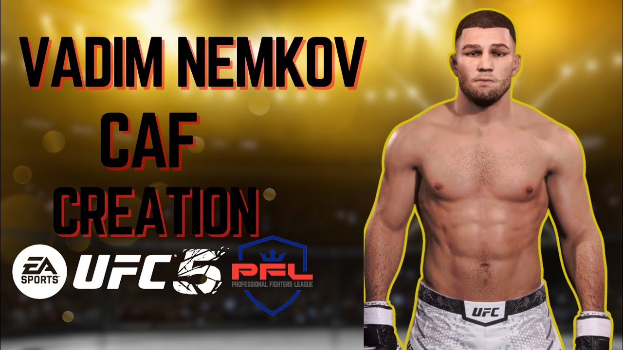 PFL Vadim Nemkov – Realistic CAF Formula (EA Sports UFC 5)