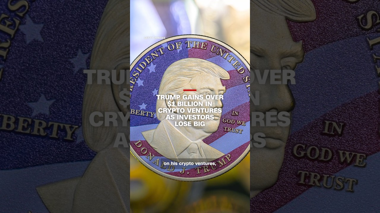 Trump gains over $1 billion in crypto ventures as investors lose big