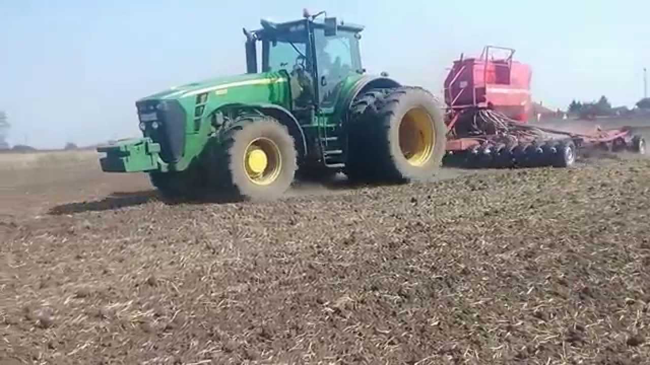 John Deere 8230 | Horsch Sprinter 6 ST  Repce vetés 2015