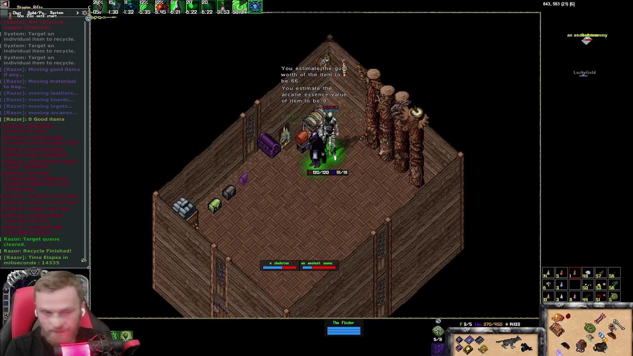 Big chillin!🎬Outlands UO Indie MMORPG Live Stream