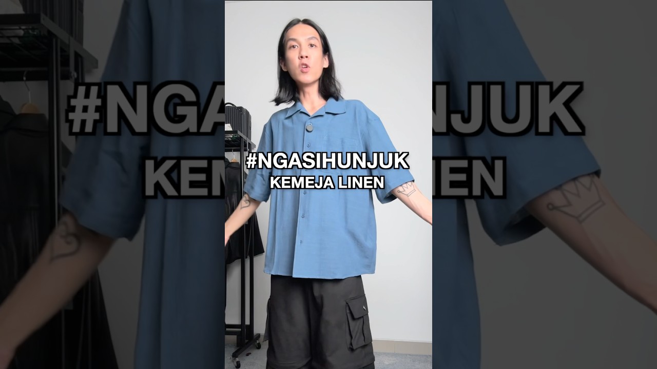 #ngasihunjuk Kemeja Linen di Shopee