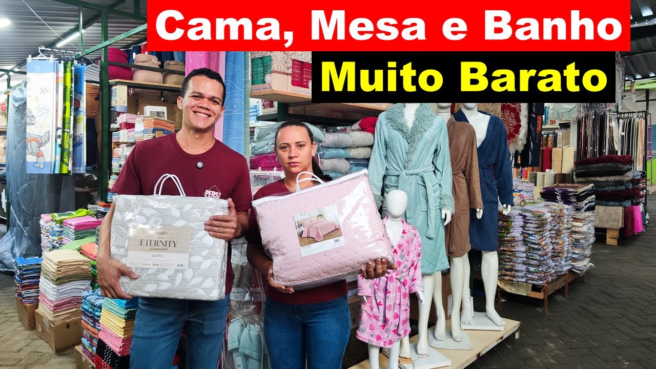 CAMA MESA E BANHO MUITO BARATO NA FEIRA DA SULANCA DE CARUARU