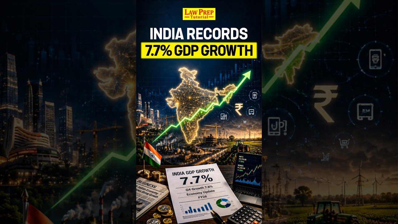 7.7% GDP Growth: Is India the World&rsquo;s Fastest-Growing Economy? #shorts