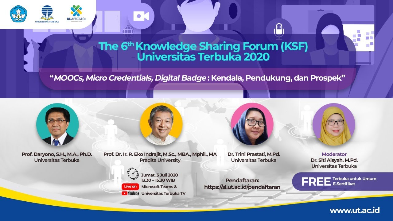 The 6th Knowledge Sharing Forum (KSF) UT 2020