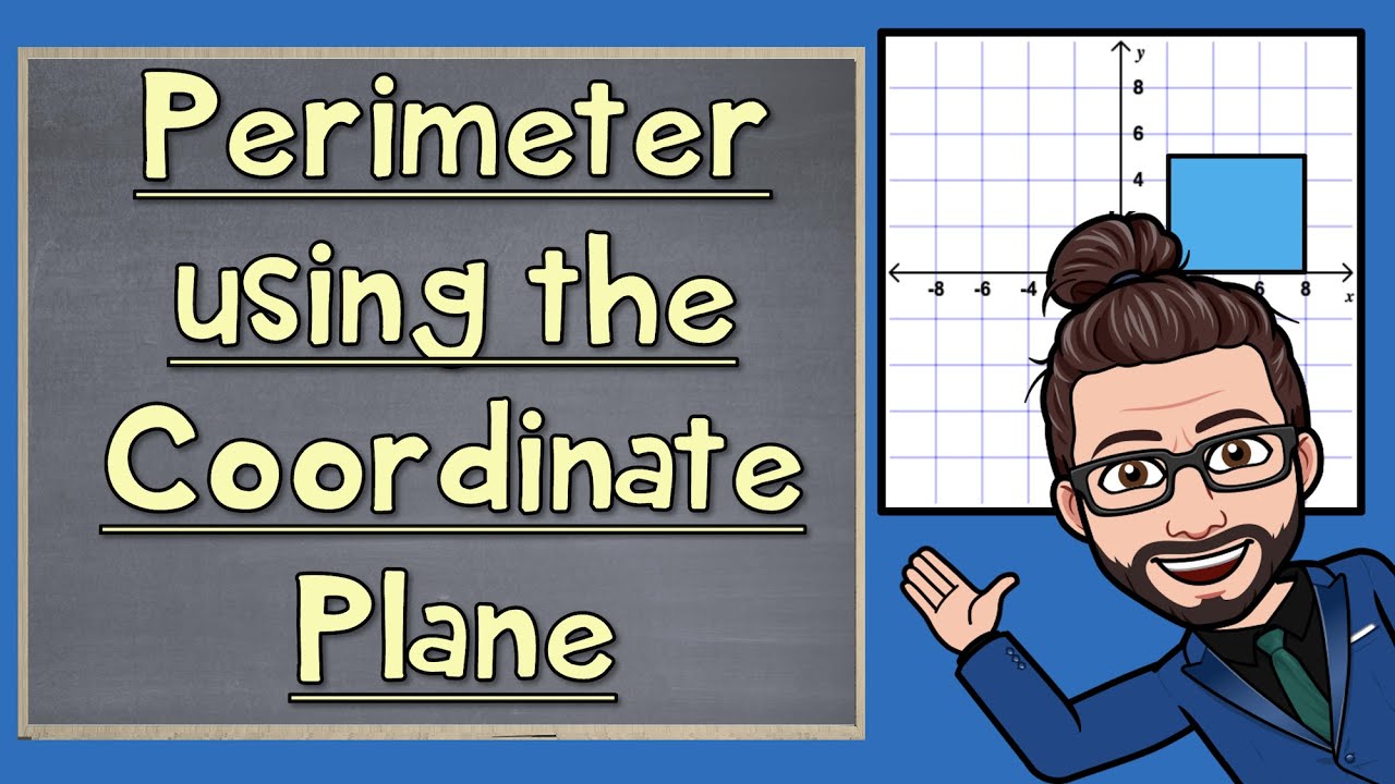 Find Perimeter Using Coordinates | The Math Review | 6G3