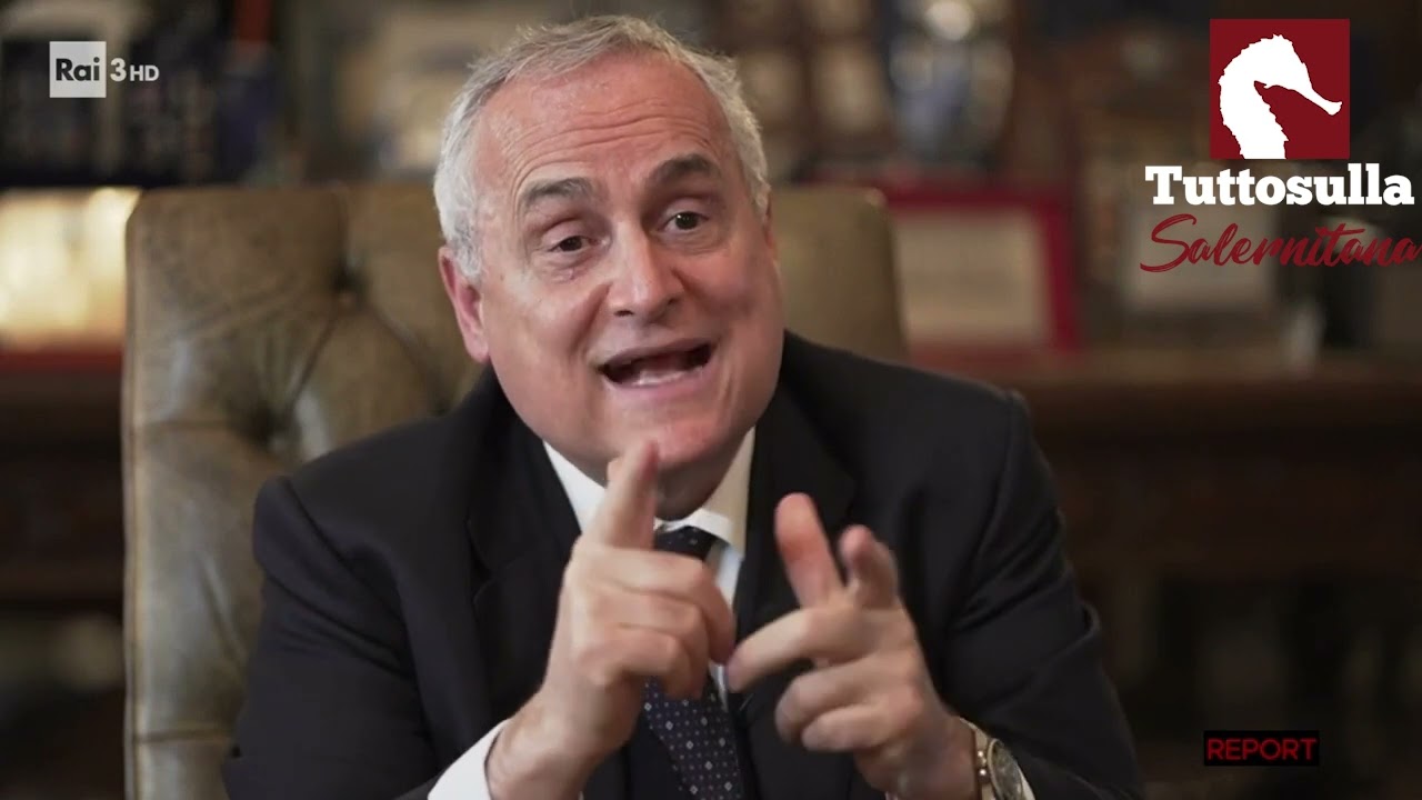Il servizio di Report su Lotito: cessione e plusvalenza