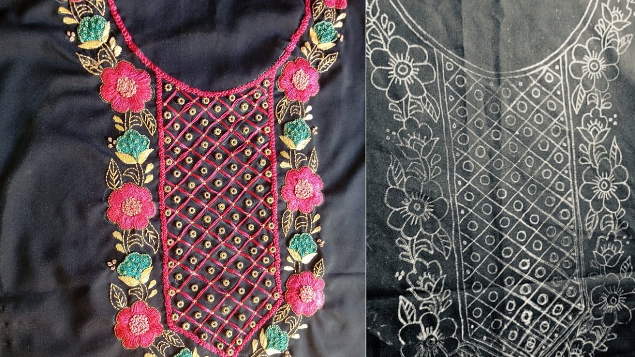 Hand And Embroidery Designs 🪡🪡❤️