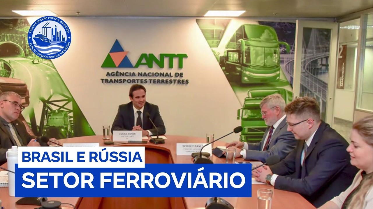 Ferrovias: agência debate cooperação técnica com a Rússia para desenvolver o setor