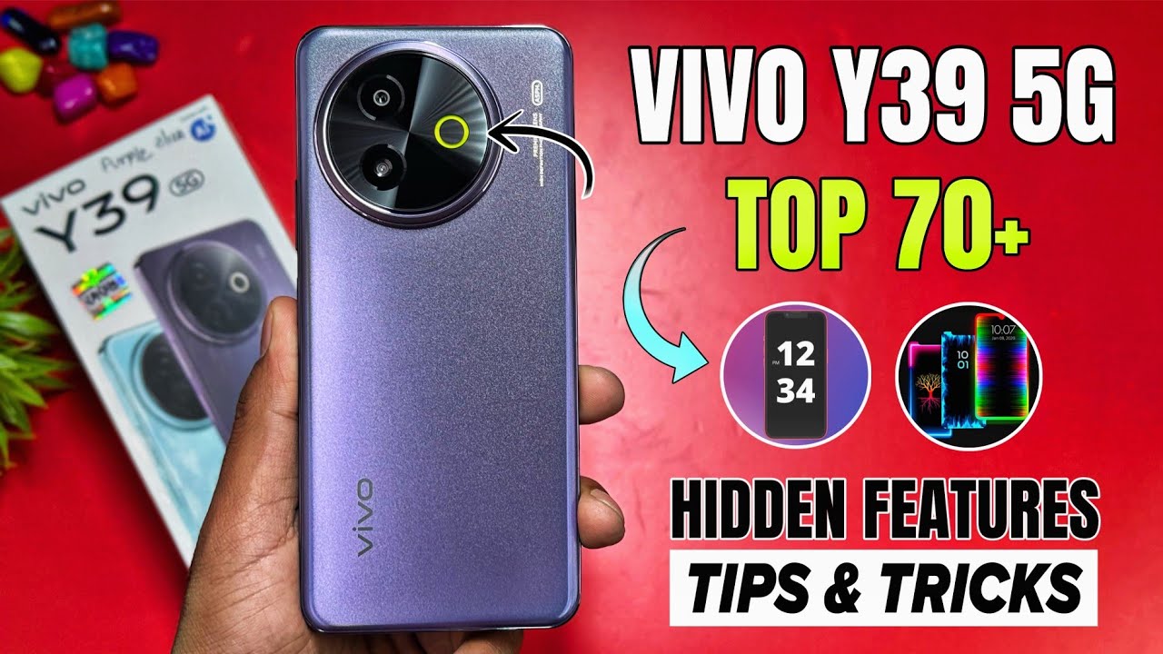Vivo Y39 5G Top 70++ Hidden Features | Part 2 | Vivo Y39 5G Tips And Tricks | Vivo Y39 5G